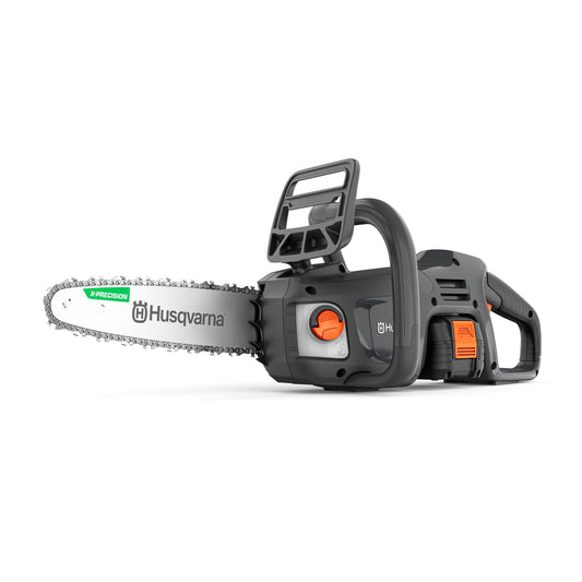 Husqvarna Akku-Kettensäge C15X-P4A: 18V Li-Ion, hohe Schnittgeschwindigkeit, inkl. Akku & Ladegerät, batteriebetrieben (142 Zeichen)