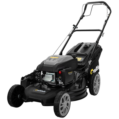 Craftfull Rasenmäher CR-196-30: 4,4 kW (6 PS) 190cc OHV Benzinmotor, Selbstfahrantrieb, 53 cm Schnittbreite, 7 Stufen (148 Zeichen)